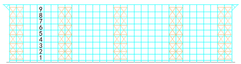 橫梁式自動(dòng)化立體倉(cāng)庫(kù)貨架