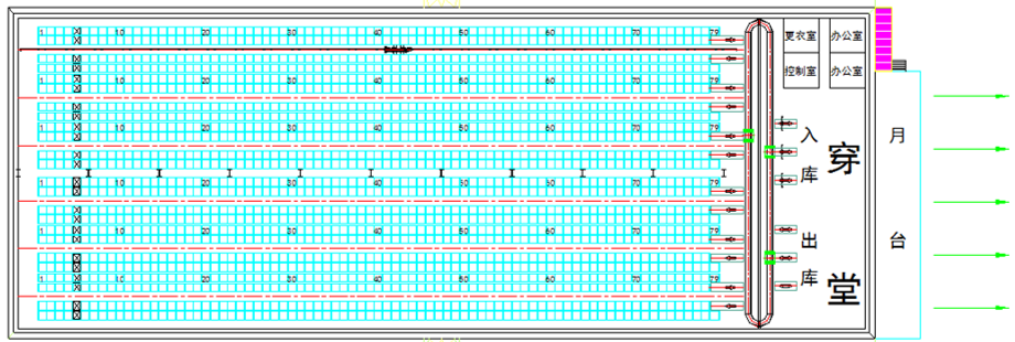 牛腿式智能倉(cāng)儲(chǔ)貨架
