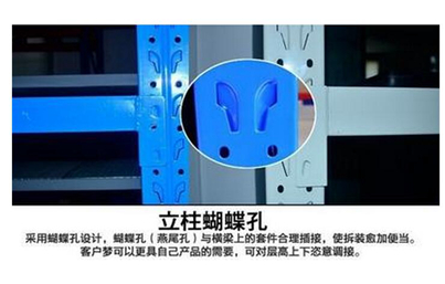 蝴蝶孔貨架